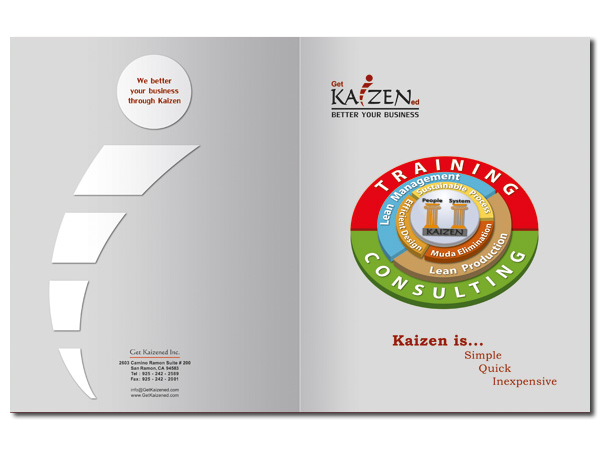 Get Kaizened Inc. Catalogue Cover 